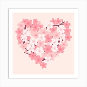 Sakura Blossoms 1 Art Print