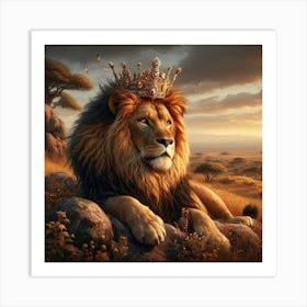 Lion King Art Print