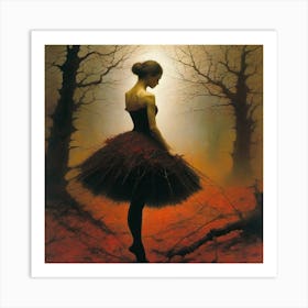 Ballerina 1 Art Print