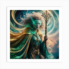 Elven Queen Art Print