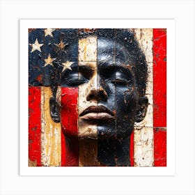 Patriotic - Patriotic Love Art Print