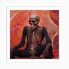 Skeleton 7 Art Print