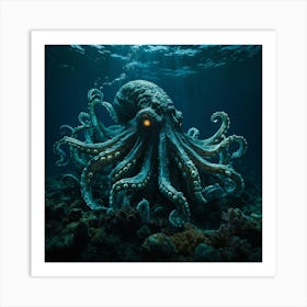 Octopus 3 Art Print