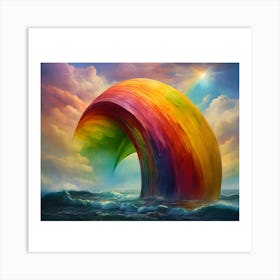 Rainbow In The Sky 1 Art Print