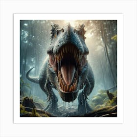 Jurassic Park 5 Art Print