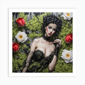 Nude styles Art Print