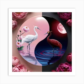 Yin And Yang 6 Art Print