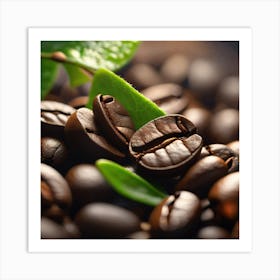 Coffee Beans 108 Art Print