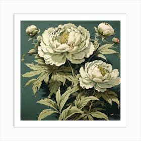 Peonies 1 Art Print