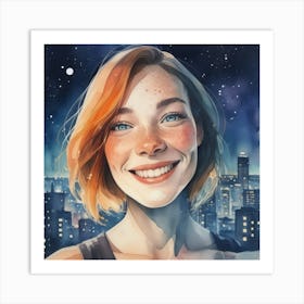 Freckles2 1 Art Print