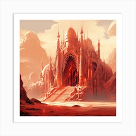 Fantasy Castle Art Print