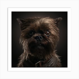 Portrait Of A Dog 21 Art Print