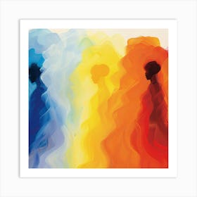 'Colors Of The Rainbow' Art Print