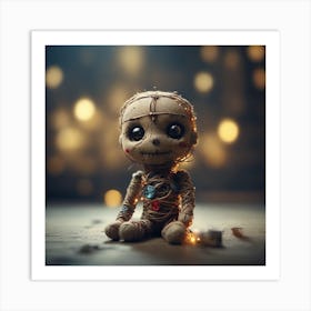 Voodoo Doll Art Print