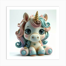 Unicorn 201 Art Print