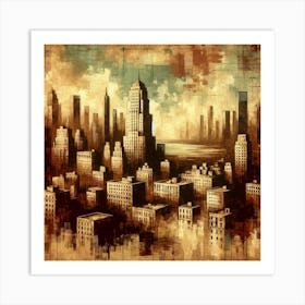 Cityscape 4 Art Print