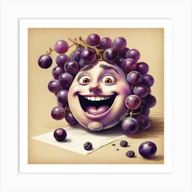 Grapes 10 Art Print