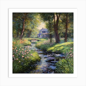 Monet's Garden Art Print