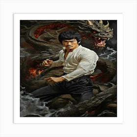 Bruce Lee Art Print