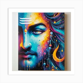 Lord Shiva 1 Art Print