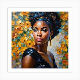 African American Woman Art Print