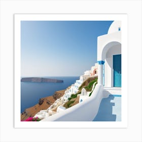 Oia, Greece 1 Art Print