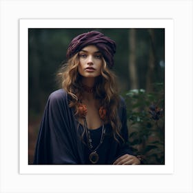 Bohemian Fashion Art Print