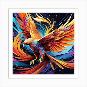 Phoenix 105 Art Print