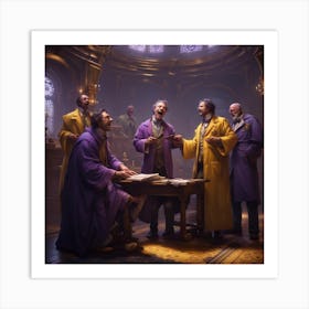 King'S Court Art Print