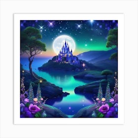 Fairytale Castle 16 Art Print