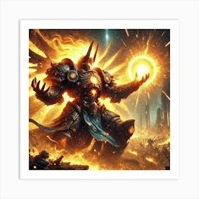 Supreme Overlord Pyre Solar Flare Art Print