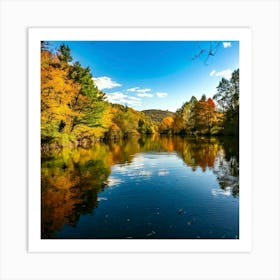 Firefly River Reflect Clear, Detailed River Reflections 2 Poster