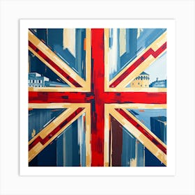 British Flag 4 Art Print