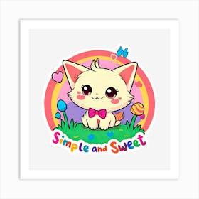 Simple And Sweet Art Print