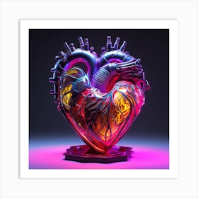 Heart Of Light Art Print