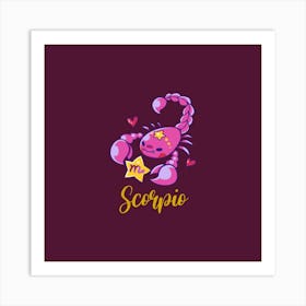 Scorpio Art Print