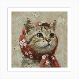 Russian Tabby Art Print