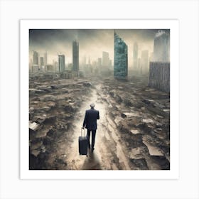 Imagine That You Are A Senior Official Within The Ministry For The Future, And Have Been Tasked With Developing A Comprehensive Plan To Address The Issue Of Climate Change 10 Art Print