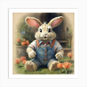 Easter Bunny 5 Art Print