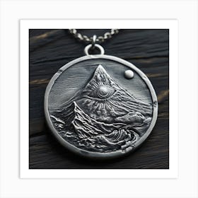 All Seeing Eye Pendant 1 Art Print