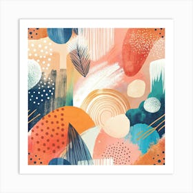 Abstract Painting 214 Art Print