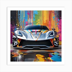 F1 Car Art Print