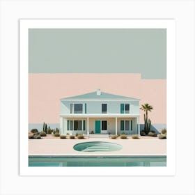 California House 2 Art Print