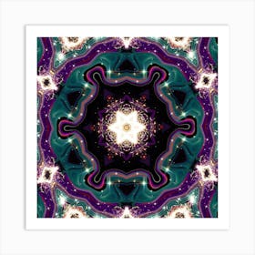 Fractal Mandala Art Print