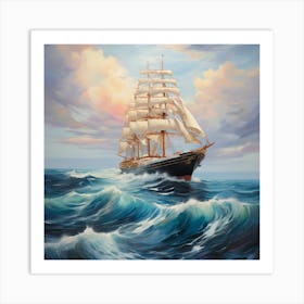 Sailing Ship 2 Art Print