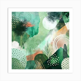 Abstract Painting 54 Art Print