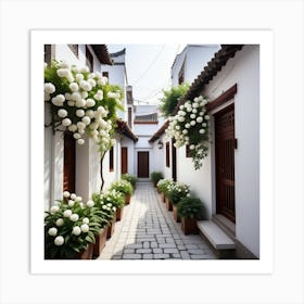 Pequeño Barrio Chino Art Print