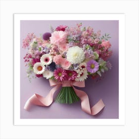 Bouquet Of Flowers 4 Art Print