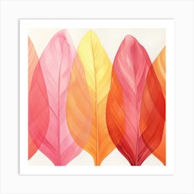 Autumn Leaves 6 Art Print