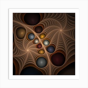 Fractal Fantasy Abstract Design Art Print